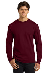 Gildan® Ultra Cotton® 100% US Cotton Long Sleeve T-Shirt - Maroon - S